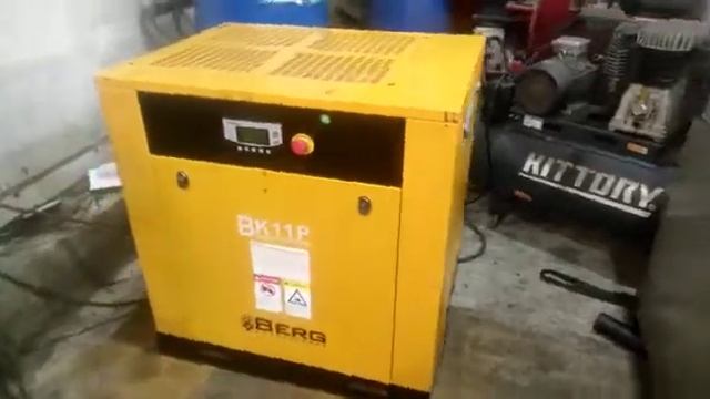 Винтовой компрессор Berg ВК 11 Р 8 смотреть онлайн