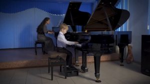 453 Н  Сильванский  Концерт для фортепиано с оркестром  Исполняет Арсений Уваров 6 лет