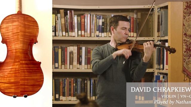 David Chrapkiewicz 2015 violin / Nathan Cole, violinist / at the Metzler Violin Shop смотреть онлайн
