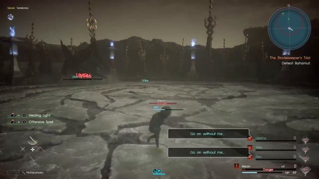 Final Fantasy XV: Comrades - BAHAMUT FINAL BOSS FIGHT (Comrades Multiplayer Story Ending) смотреть онлайн