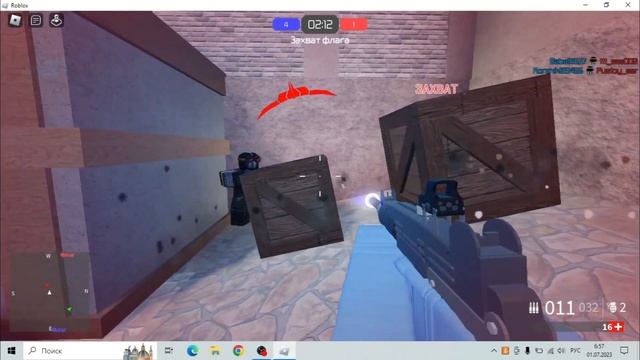 Играем в роблокс режим "Energy Assault" смотреть онлайн