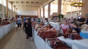 РЫНОК ПРИВОЗ ОДЕССА / ПЕРВЫЙ ЛЕТНИЙ ОБЗОР ЦЕН НА: МЯСО, САЛО, РЫБУ, ЯЙЦА, МОЛОЧКУ, ОВОЩИ И ФРУКТЫ