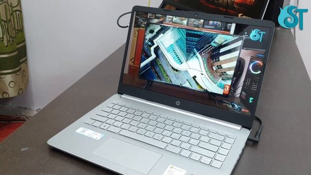 HP 14s dr1009tu 10th Gen Core i5 14-inch FHD Laptop With MS Office | Unboxing & Reivew [Hindi] смотреть онлайн