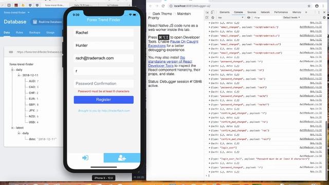 Harvard CS50 Forex Trend Finder App in React Native смотреть онлайн