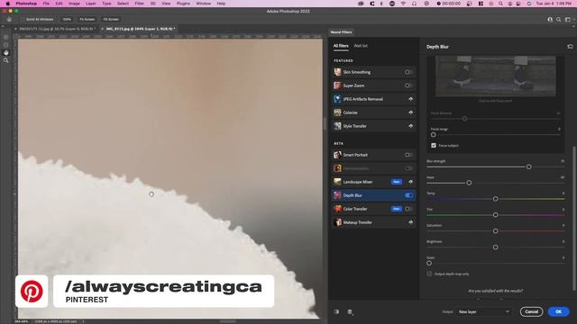 How to Add Fake Blur to Your Photos! (Photoshop Tutorial)