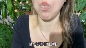 Любимая мелоежка (YouTube) MY CRUNCHY LOVE /потрясный хруст /