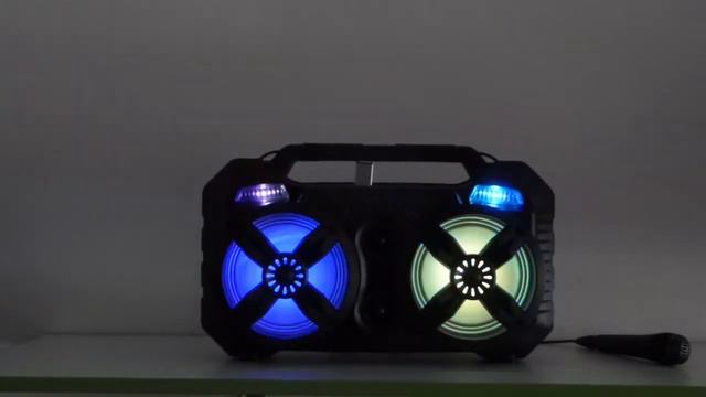 ⭐ Караоке Тонколона 2 x 6.5 инча 🔥 ✅Цветомузика ✅Микрофон ✅Bluetooth ✅Aкумулаторна батерия смотреть онлайн