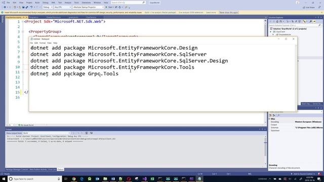 Produce & Consume a .NET Core 3.0 gRPC Service with Entity Framework смотреть онлайн