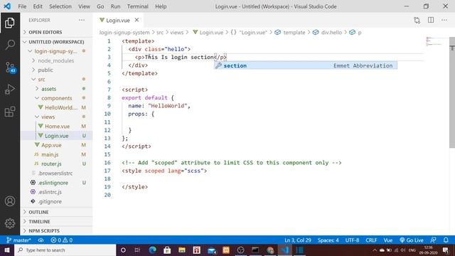 Vuejs | Gmail Login | User Authentication | Firebase For Backend