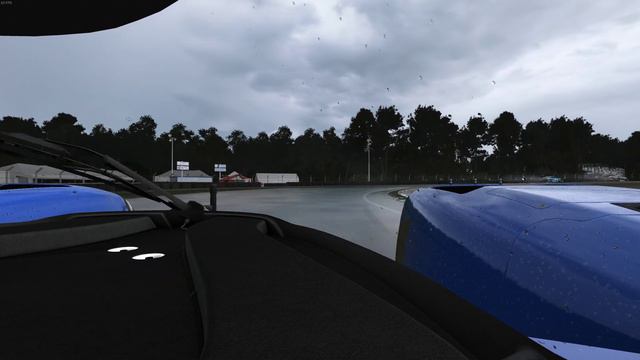 Assetto Corsa 2023 12 26 : Le Mans sous la pluie vue intérieur смотреть онлайн