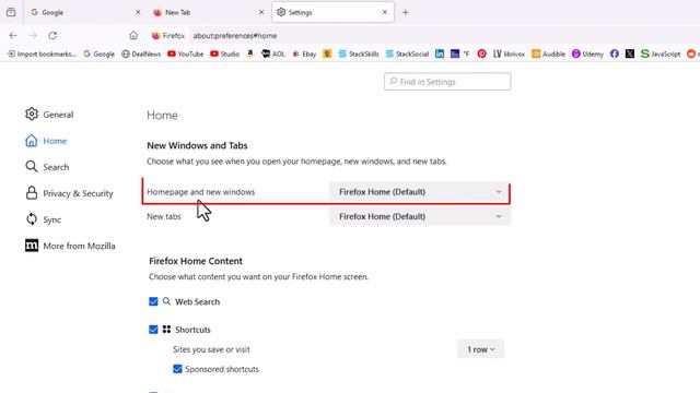 How To Set A Custom Homepage In The Firefox Web Browser | PC | *2024 смотреть онлайн