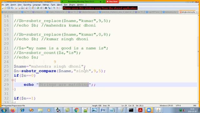 Webtech (Wave 2 PHP chapter 5 Functions - part 4 page 25 to 28 ) смотреть онлайн