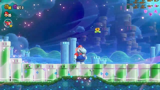 Super Mario Bros. Wonder - YUZU - 2023 смотреть онлайн