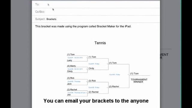 Bracket Maker for the iPad v10.0 смотреть онлайн