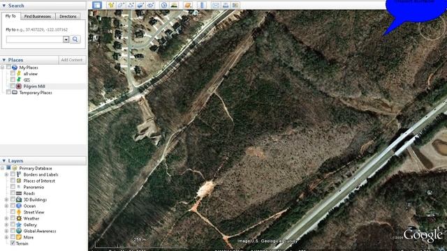 Civil 3D 2011. Import surface from Google Earth смотреть онлайн