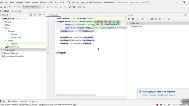 Maven: Create Maven Project In IntelliJ IDE смотреть онлайн