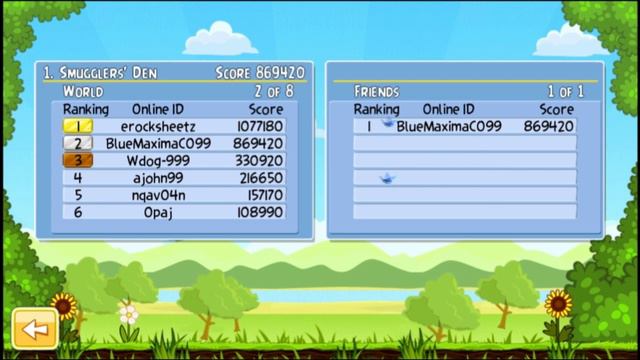 Angry Birds Trilogy Vita Gameplay Footage смотреть онлайн