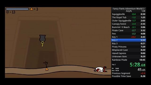 (OLD) [10:32.750] Fancy Pants Adventure: World 3 - Speedrun смотреть онлайн