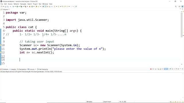 Sum of Series using For Loop | Introduction to Java Programming смотреть онлайн