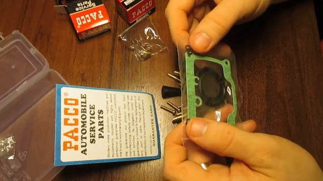 Ремкомплект карбюратора Pacco смотреть онлайн