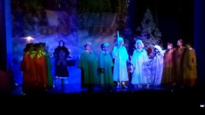 Новогодняя сказка двенадцать месяцев с участием анс«маленькая страна» «радуга» «студия кураж. «