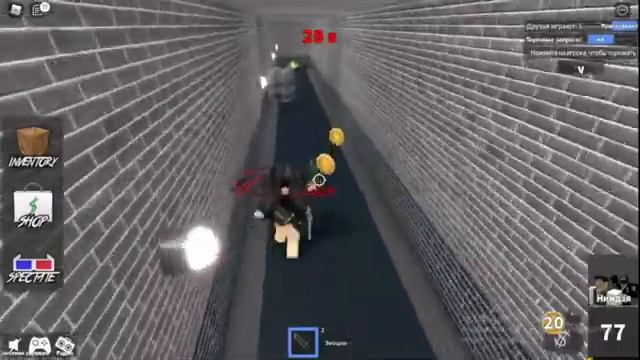 Играю в ММ2 с  Дианой