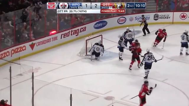Winnipeg Jets vs Ottawa Senators. Feb.09, 2019. NHL 2018⁄19 смотреть онлайн