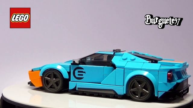 Lego Ford GT Heritage Edition смотреть онлайн