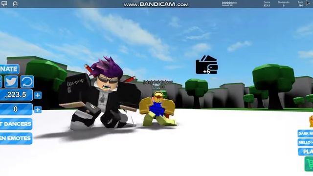 ORANGE JUSTICE DANCE IN 1 MINUTE 30 SECOND l ROBLOX смотреть онлайн