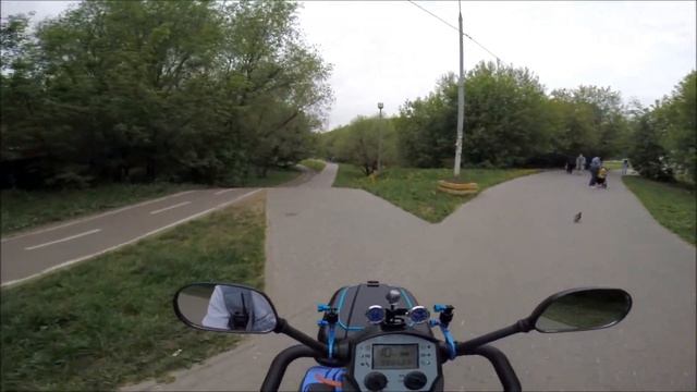 Поездка в «Царицыно» (My region) ч.1. Скутеры для инвалидов. Mobility scooter. смотреть онлайн