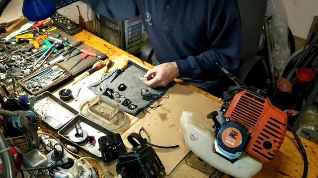 Бензотример "ТехАс" диагностика и ремонт. смотреть онлайн