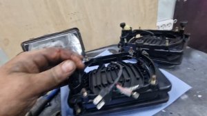 Новые фары на оку