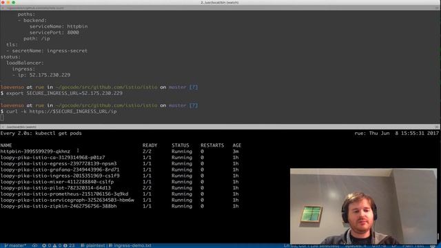 Istio - Working with Ingress смотреть онлайн
