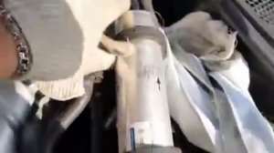 Audi Q7 замена топливного фильтра.