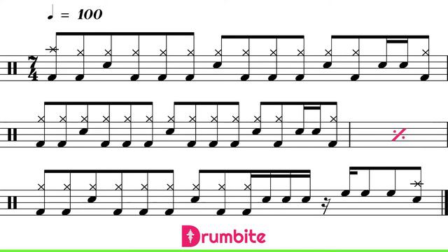 Foo Fighters - Times Like These Drum Beat and Fill смотреть онлайн
