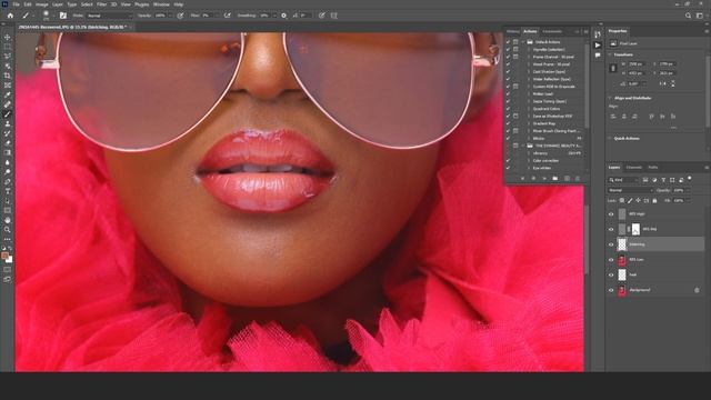 Photoshop Tutorial: High-end Retouching With Frequency Separation AI PLUGIN | Free Photoshop Plugin