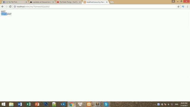 Hướng dẫn tự viết framework PHP - Bài 5: Maping router với url, hiểu cơ bản về lambda, closure смотреть онлайн