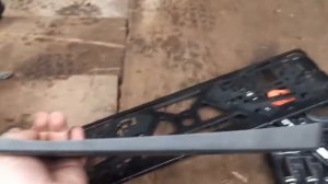 Замена оригинальной площадки номерного знака мазда 3 на площадку от шевролет круз