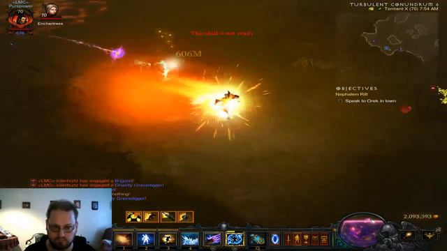 Diablo 3 - season 5 2.4 Wizard - Tal Rasha's EB Speed Farm Build TX смотреть онлайн