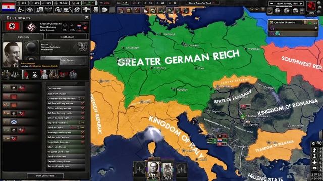 Thousand Week Reich's dream: CROATIA a SUPERPOWER in HOI4 смотреть онлайн