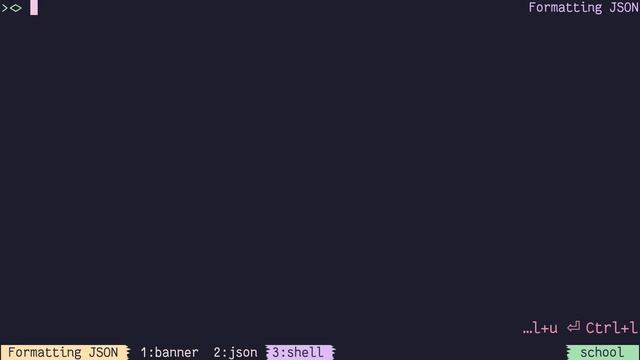 [vim] Formatting JSON смотреть онлайн