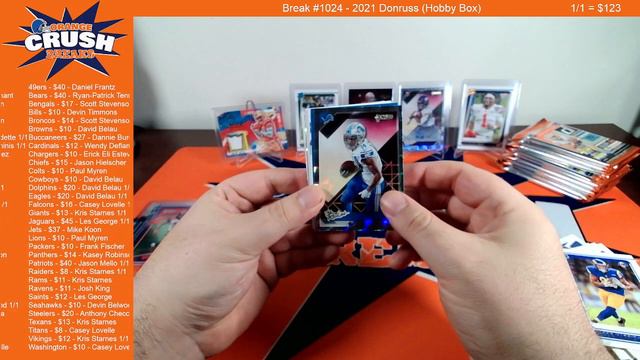 2021 Donruss (Hobby Box) [FB BREAK #1024] смотреть онлайн