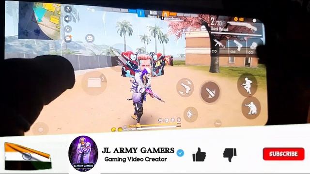 Vivo V20 Free fire test With Handcam смотреть онлайн