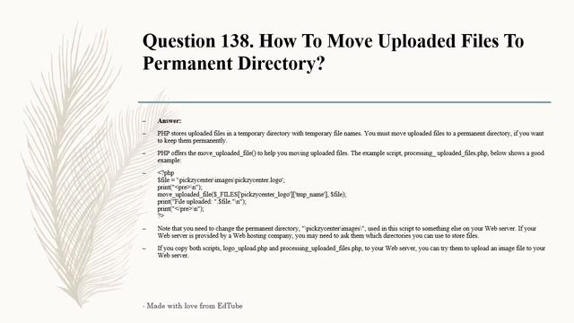 PHP - Most Important Interview Questions and Answers смотреть онлайн