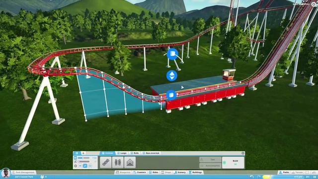 Planet Coaster ALPHA - Part 2 - COASTER BUILDER!!! смотреть онлайн