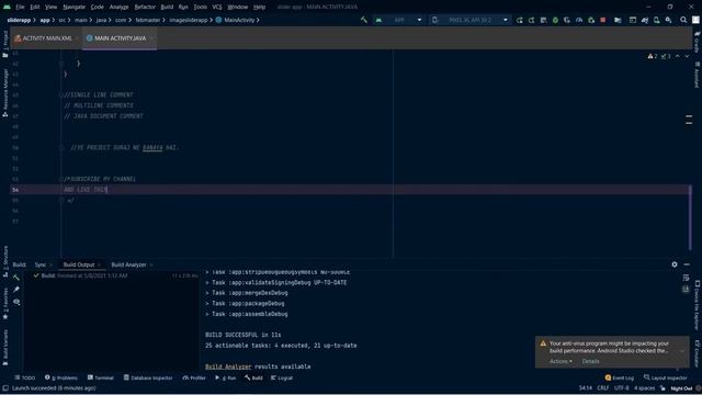 Types Of Comments In Android Studio | In Java | Comments In Java | Android Studio Tutorial |in hind смотреть онлайн