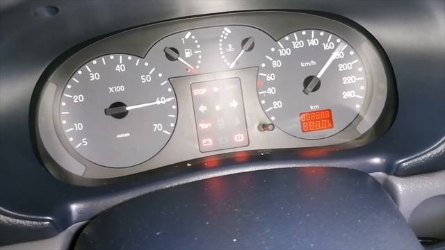 Instrument Cluster Test Renault Clio Self Test смотреть онлайн