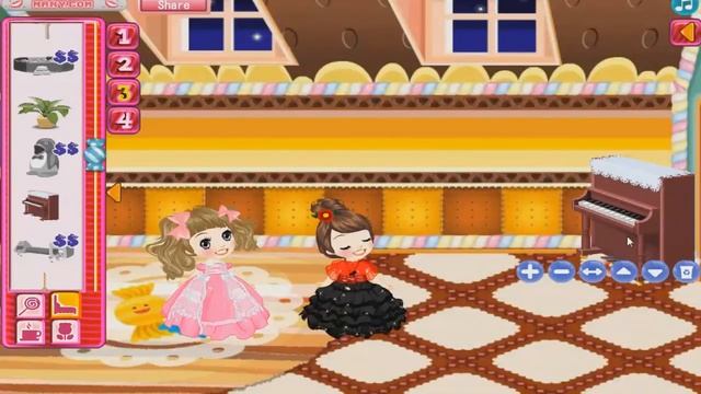 Sugar Candy House - Free mobile House decorating Game Tutorial for funny little ladies смотреть онлайн