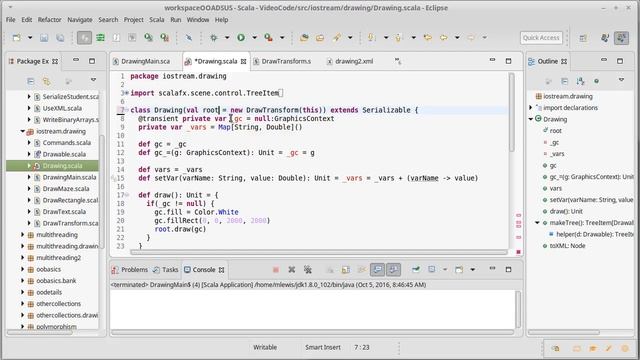 XML Serialization and Deserialization (using Scala) смотреть онлайн