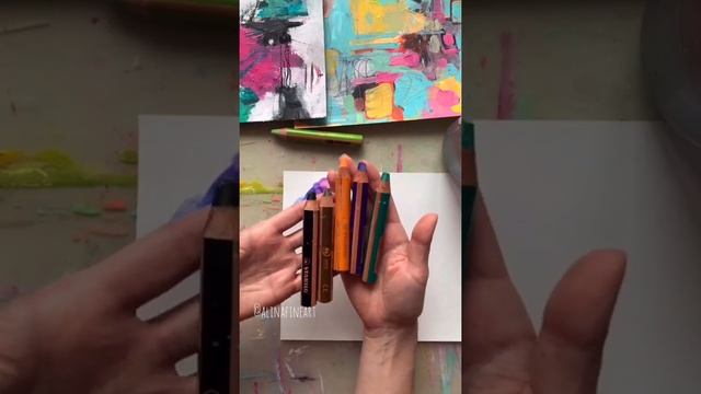 Обзор водорастворимых восковых карандашей для рисования Woody 3 in 1 смотреть онлайн